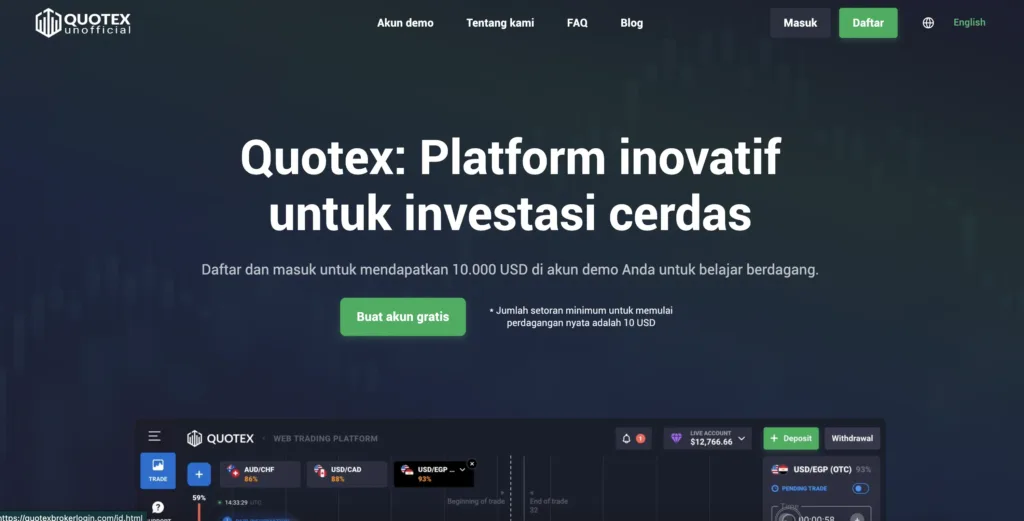 Halaman Login & Reputasi Platform Trading: UX, Keamanan, Kepercayaan